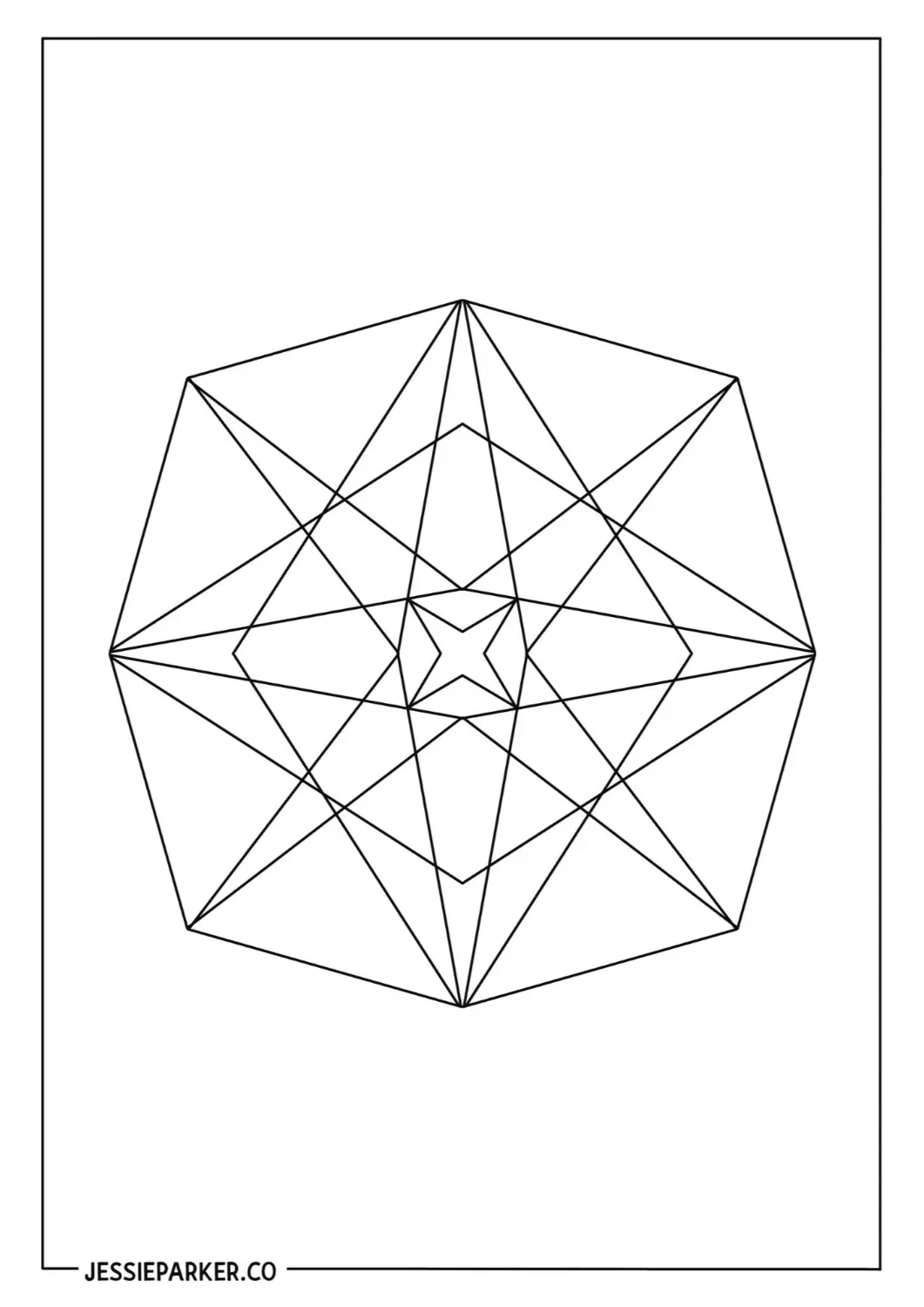 simple-geometric-star-mandala-coloring-page